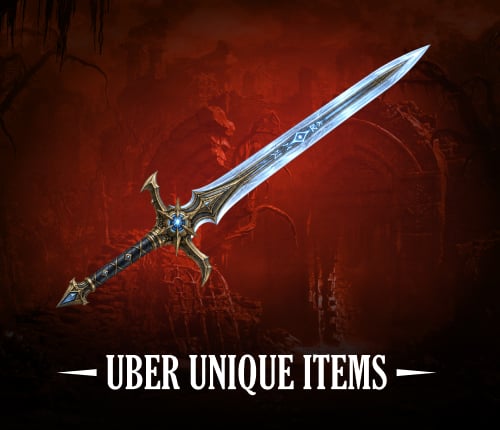 UBER (MYTHIC) UNIQUE ITEMS FARMING